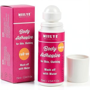 Body Adhesive Roll-On by MIILYE Clear Strong Hold-0
