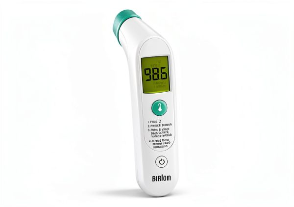 Braun Baby Thermometer White Contemporary Design-2