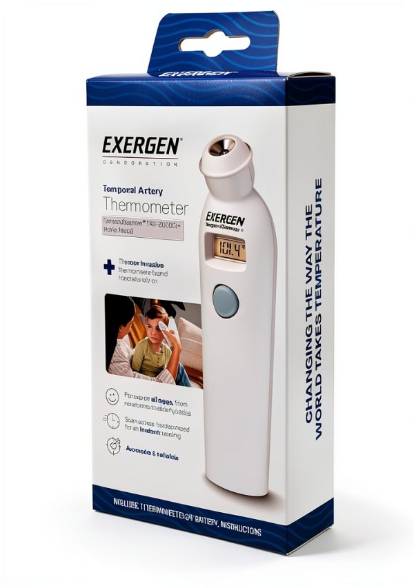 Temporal Thermometer Exergen Silent SoftGlow-6