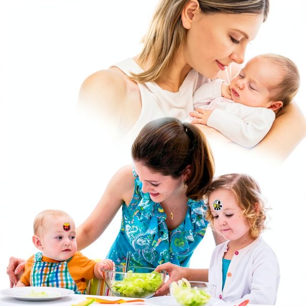 Weewooday Baby Thermometer Stick-On Fever Indicator-5