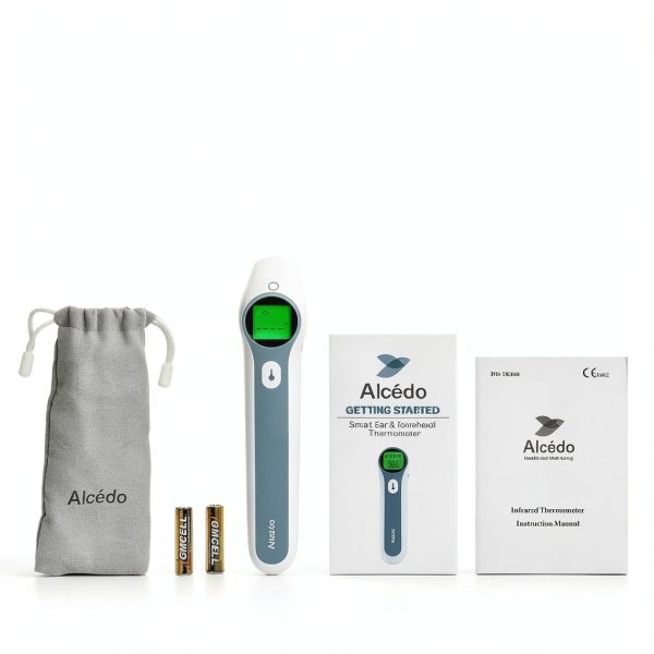 Alcedo Baby Thermometer White Blue Fast Reading System-7