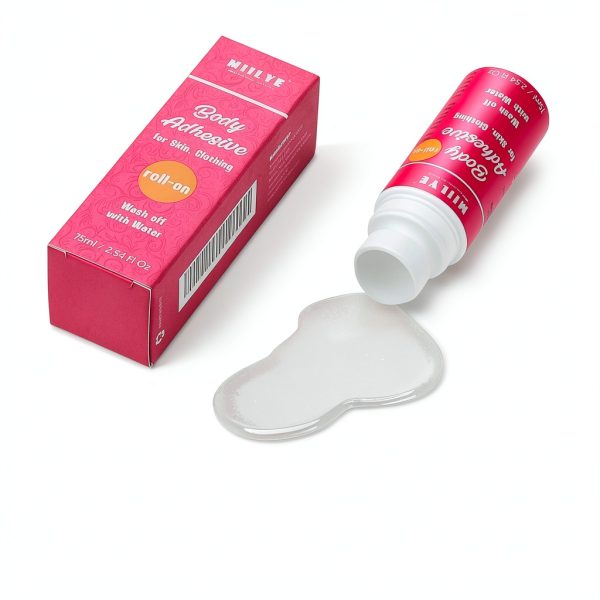 Body Adhesive Roll-On by MIILYE Clear Strong Hold-1