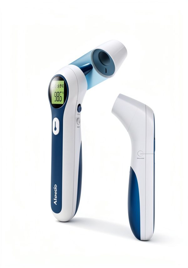 Alcedo Baby Thermometer White Blue Fast Reading System-6